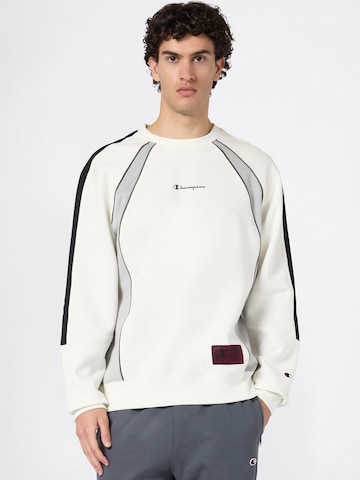 Champion Authentic Athletic Apparel Sweatshirt i hvid: forside