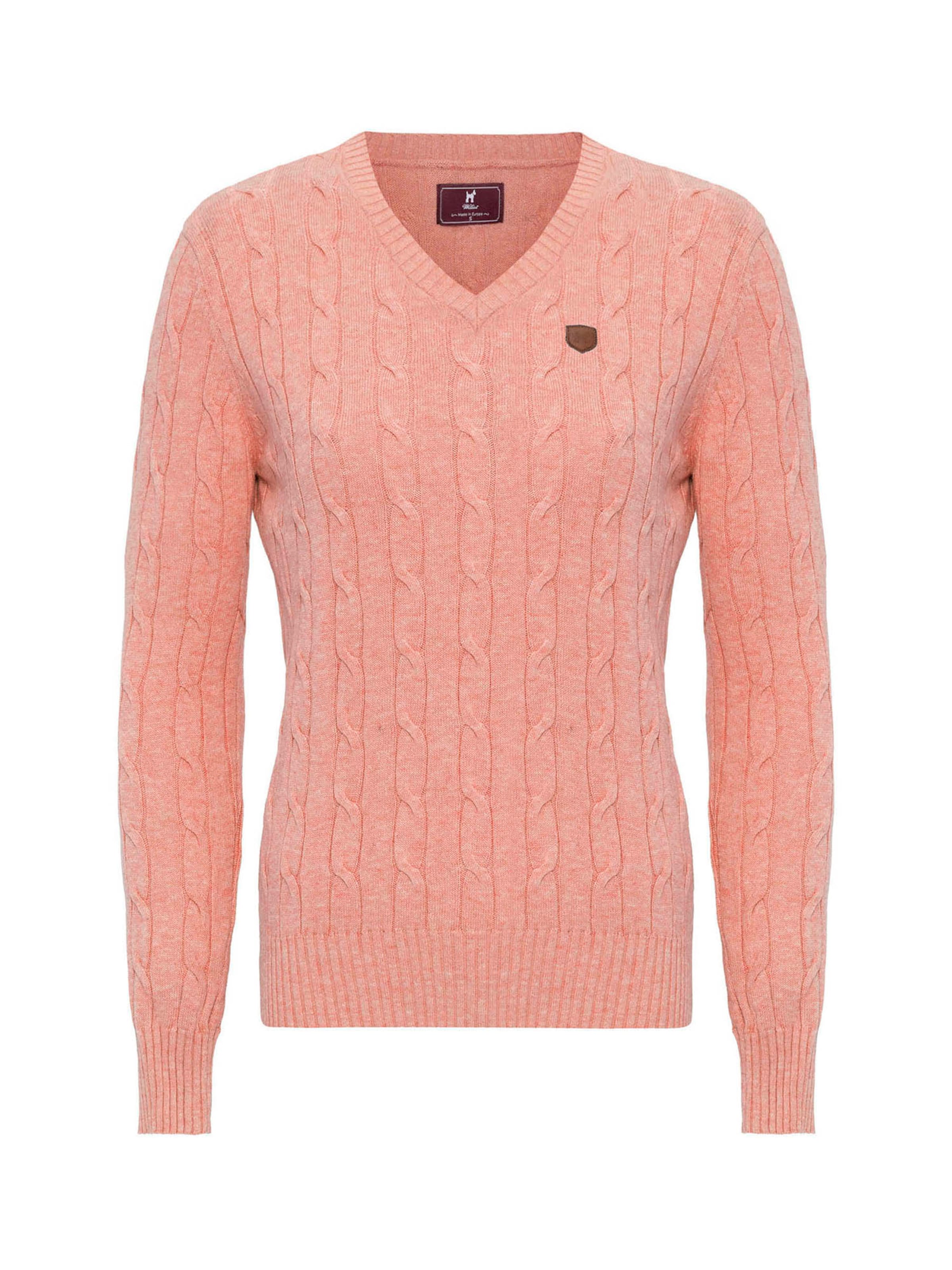 Williot Trui in Roze: voorkant