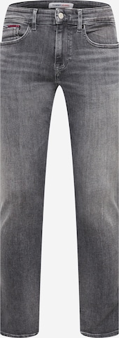 Tommy Jeans Zwężany krój Jeansy 'Jeans 'AUSTIN' w kolorze czarny: przód