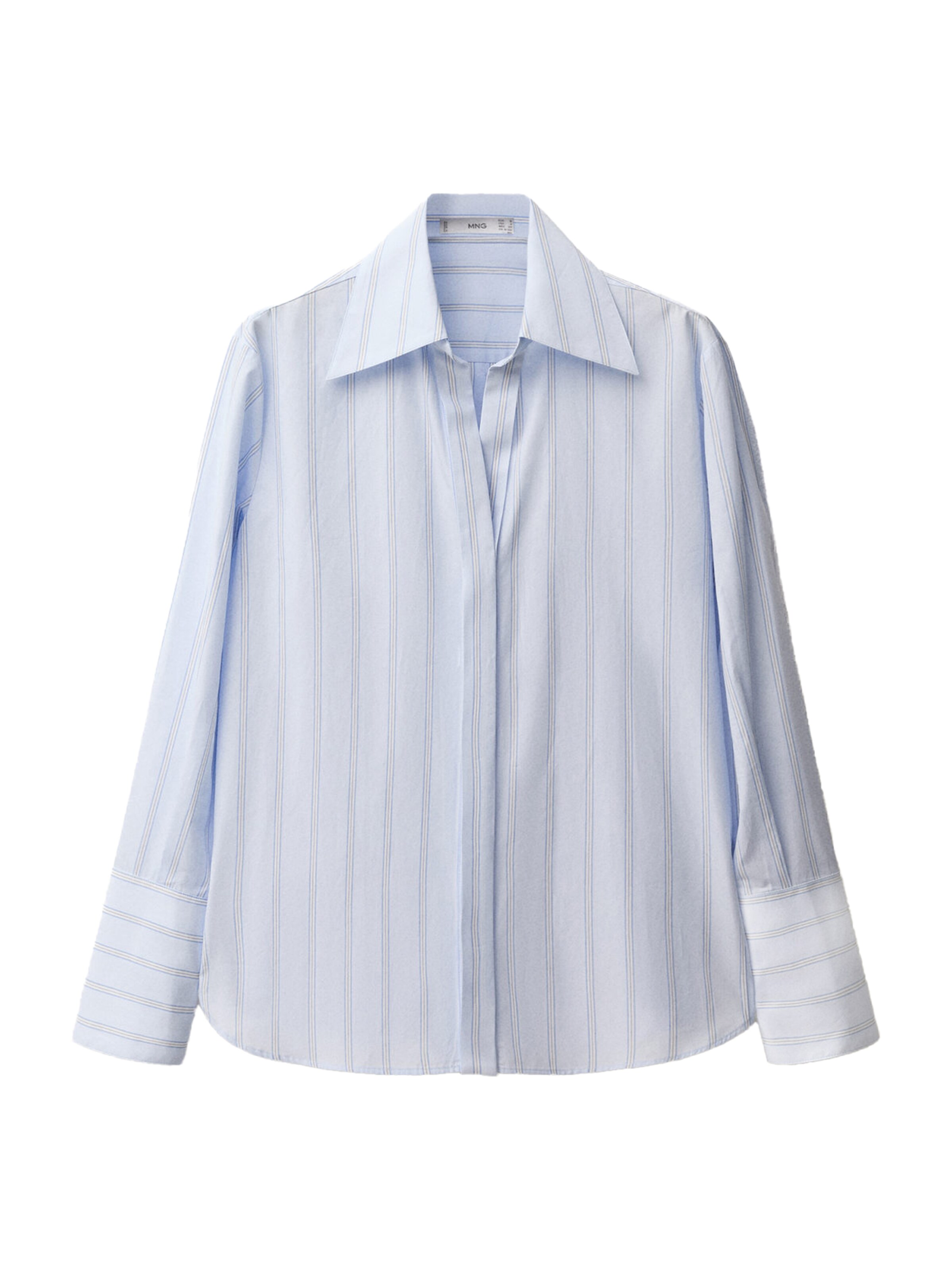 MANGO Halenka 'Chynyr' – modrá: přední strana