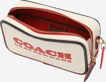 COACH - Mala de ombro 'Kia' em branco