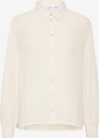 SAINT TROPEZ Blouse 'Alba' in Beige: voorkant