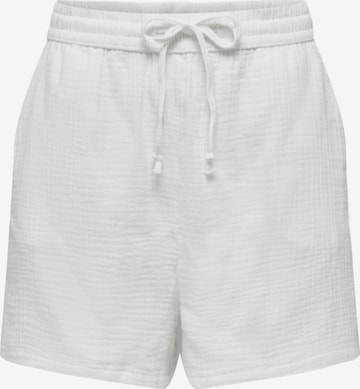 ONLY Regular Pants 'THYRA' in White: front