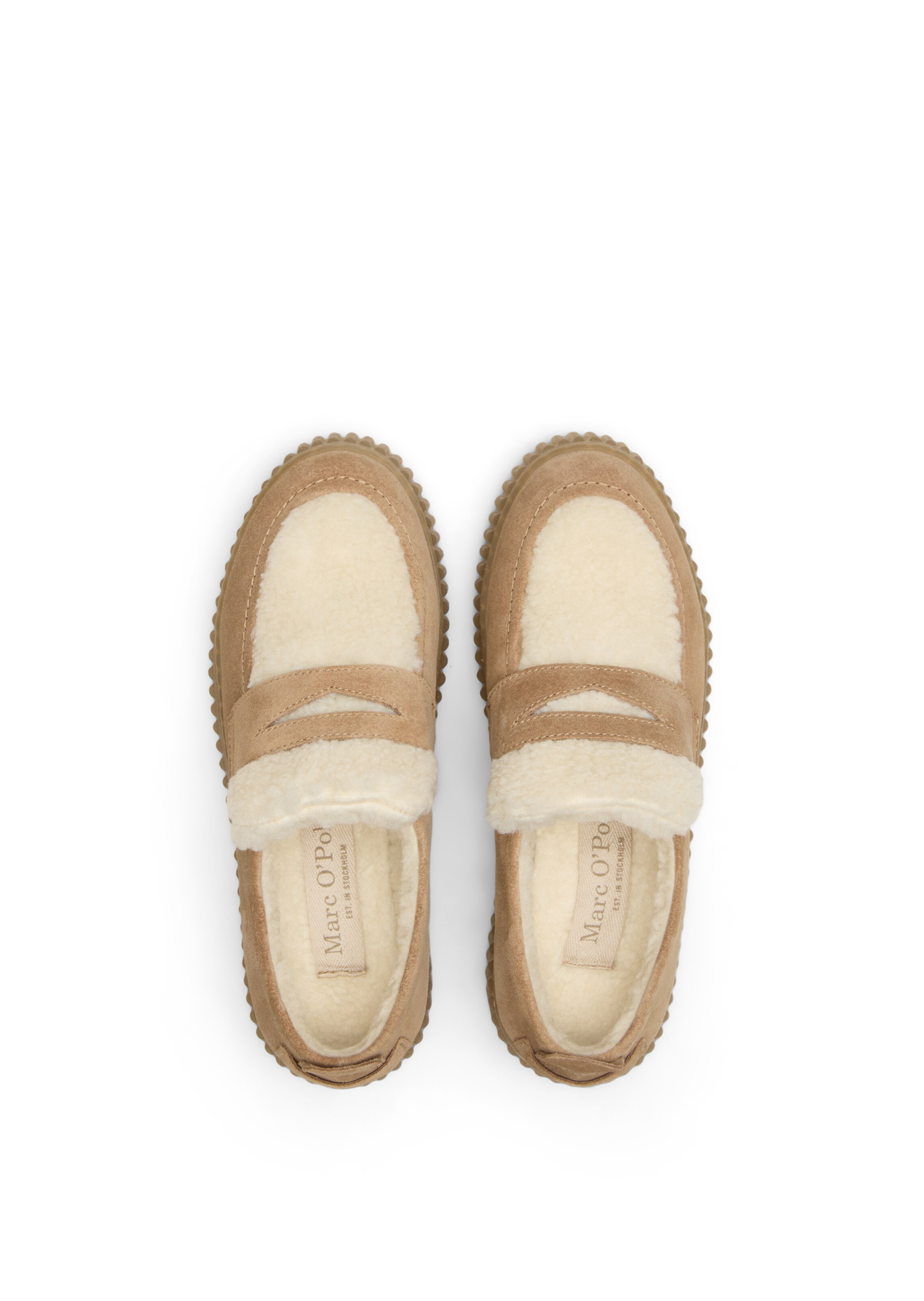 Marc O'Polo Slipper in Braun