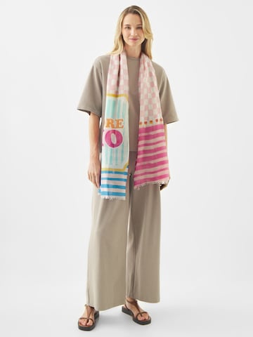 Écharpe CODELLO en rose