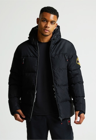 Zavetti Canada MALVINI 2.0 PUFFER JACKET ' ' in Schwarz: Vorderseite
