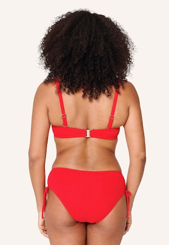 LingaDore - Balconette Top de biquíni em vermelho