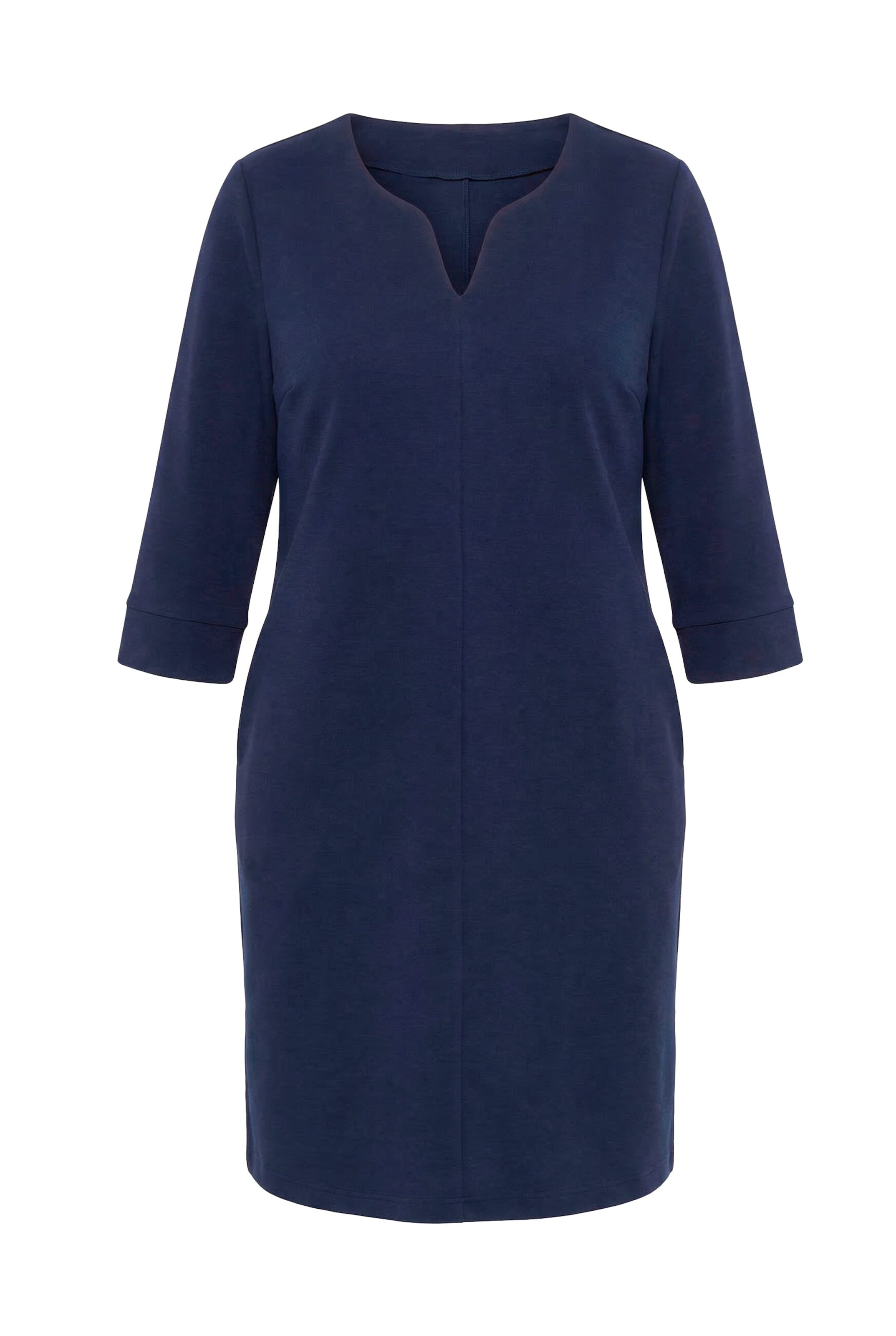 Ulla Popken Jurk in Blauw: voorkant