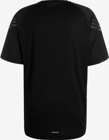 T-Shirt fonctionnel 'Icons' ADIDAS PERFORMANCE en noir