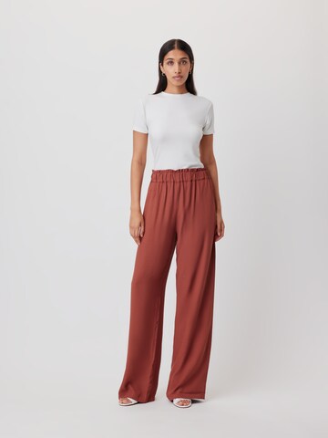 Loosefit Pantaloni 'Roxane Tall' de la LeGer by Lena Gercke pe maro