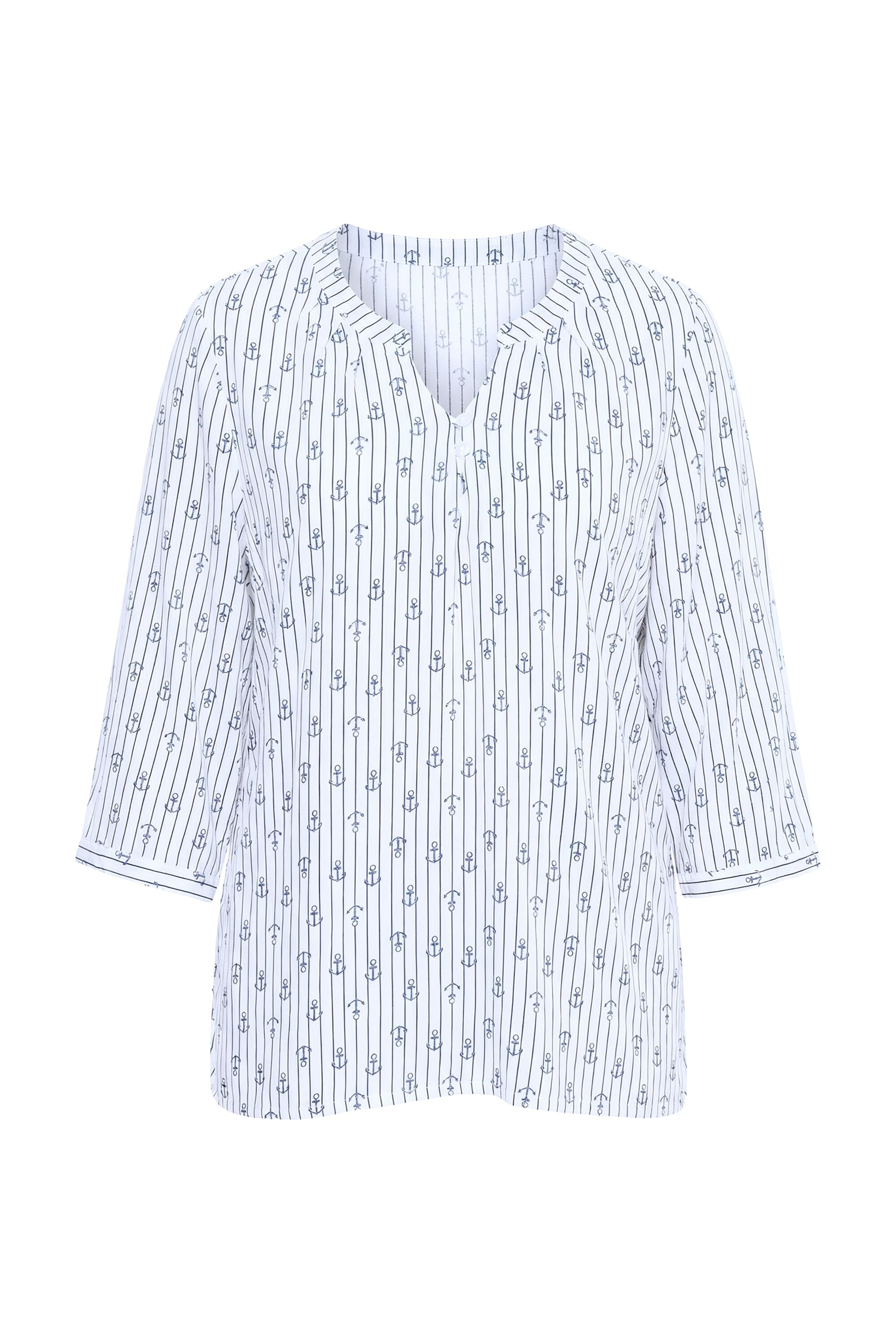 Ulla Popken Tunic in White: front