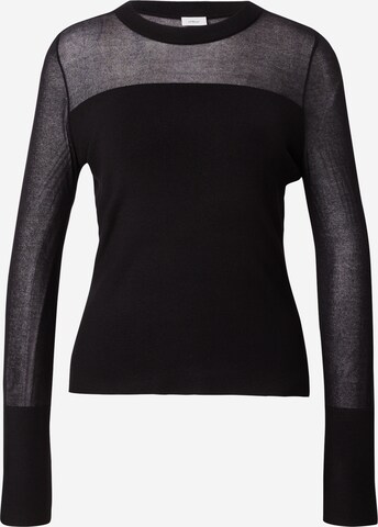 Pullover di s.Oliver BLACK LABEL in nero: frontale