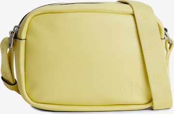 Sac à bandoulière Calvin Klein Jeans en jaune : devant