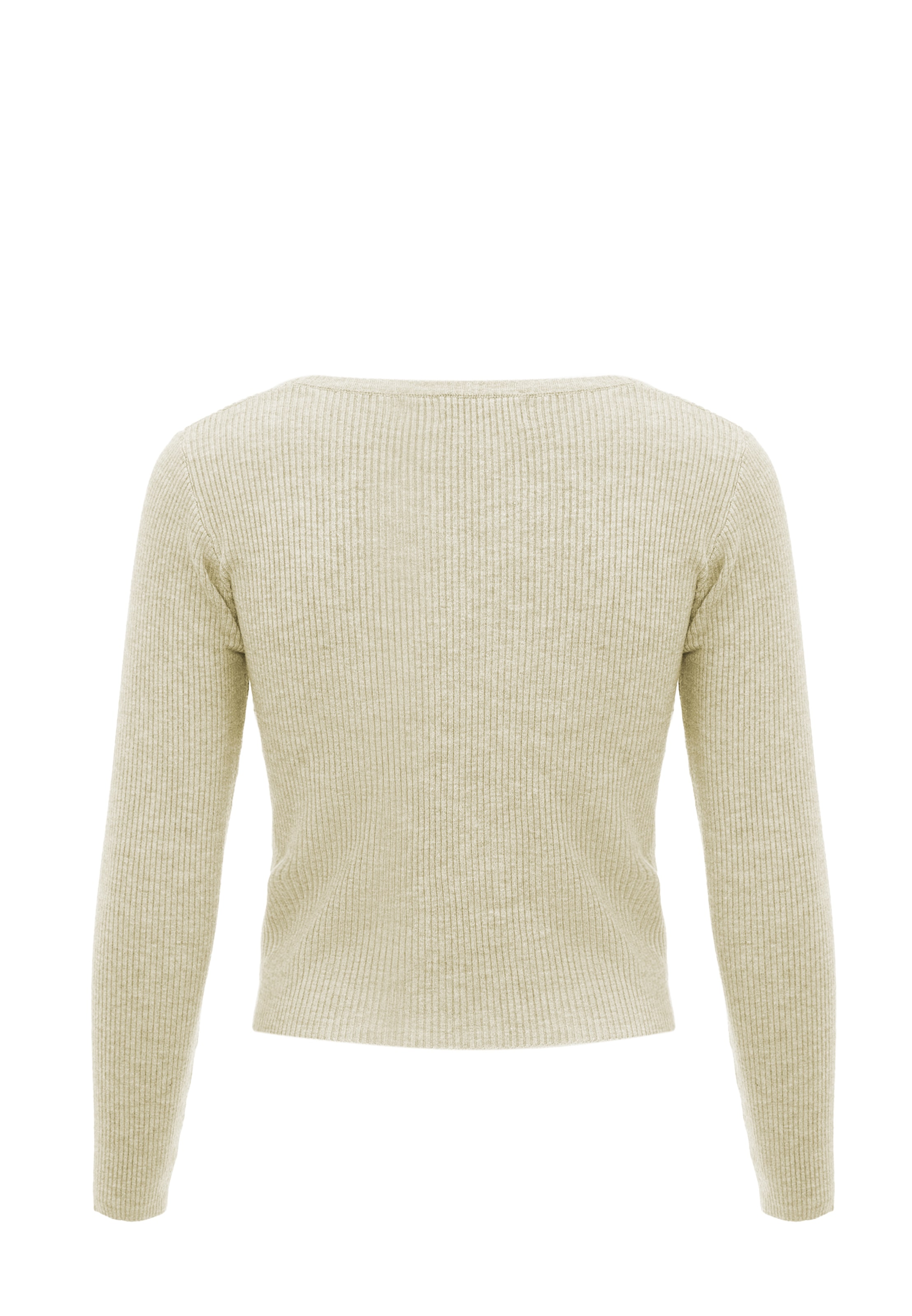 leo basics Pullover in Beige