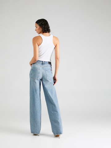 Wide leg Jeans di Superdry in blu