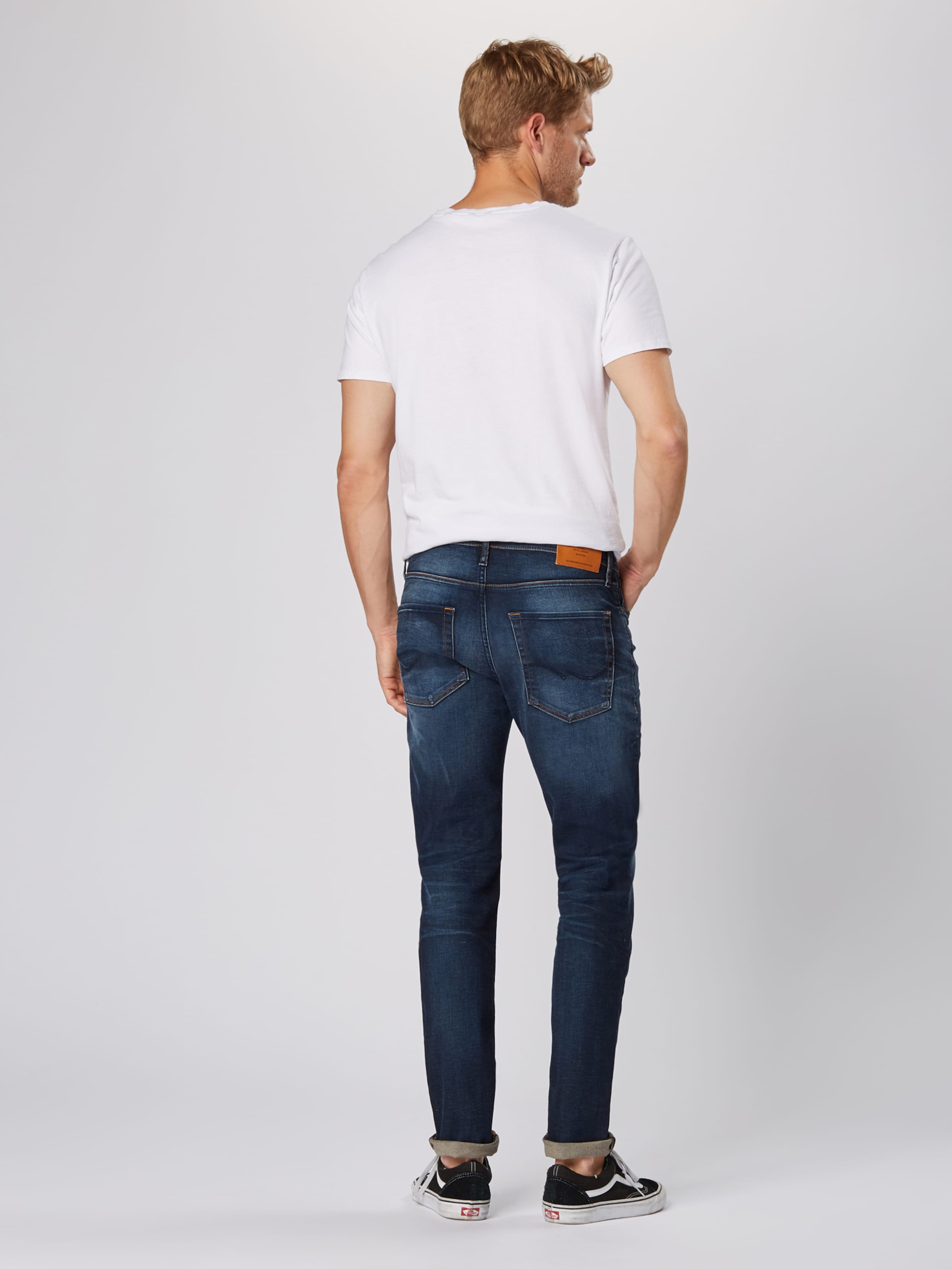 Jack & Jones Jjiglenn Jjcole Am 672 Sn, Denim Blauw, 29W / 30L
