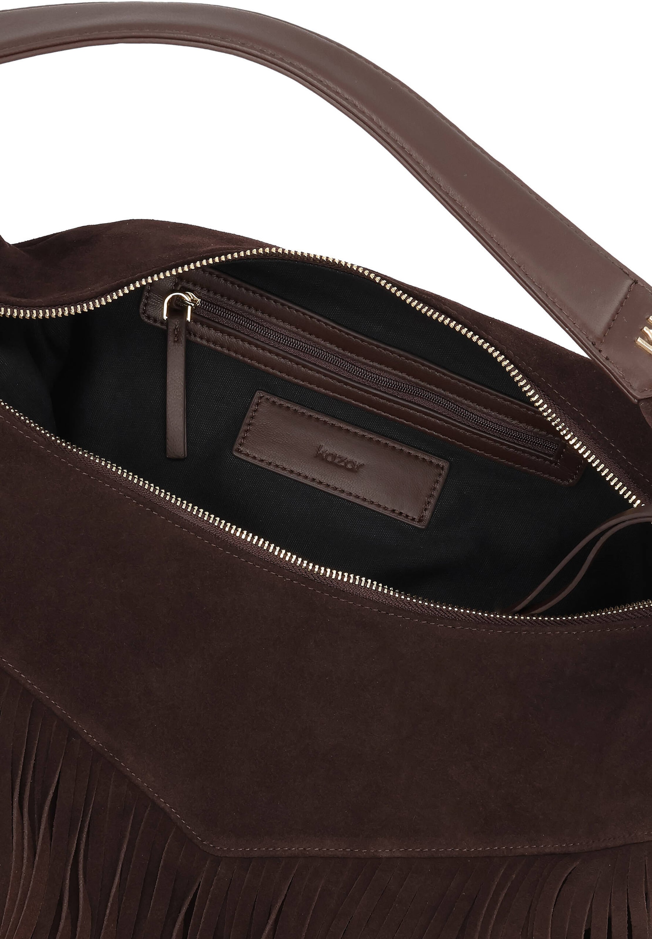 Borsa a mano di Kazar in marrone