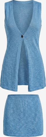 Imily Bela Kostim | modra barva: sprednja stran