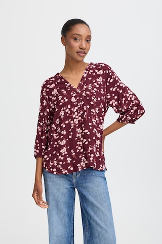 b.young - Blusa en rojo: frente
