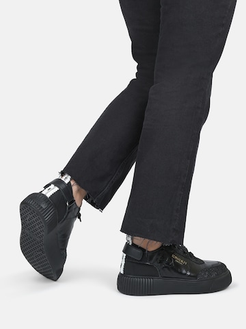 Baskets basses ' PARIA ' Crickit en noir