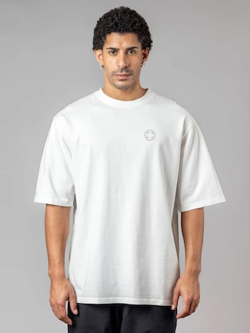UNORGANIZED BRAND Shirt 'SCHWERES OVERSIZE T5' in Wit