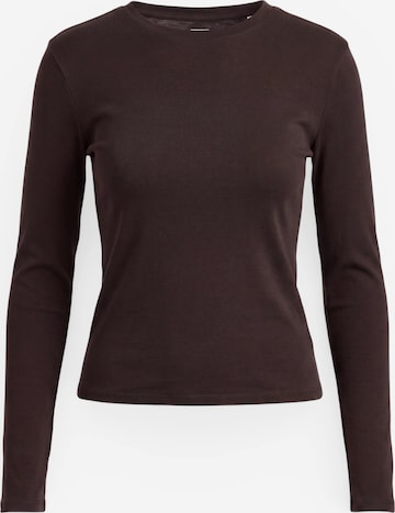 T-shirt 'EVERYDAY' TOPSHOP en marron : devant