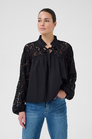 Kaffe Blouse in Black: front