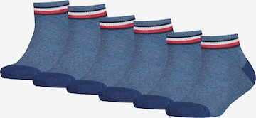 Chaussettes TOMMY HILFIGER en bleu : devant