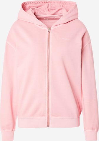 Pepe Jeans Sweatjakke i pink: forside
