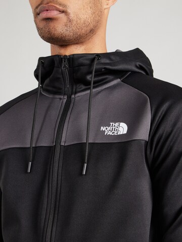 THE NORTH FACE Sports sweat jacket in Black