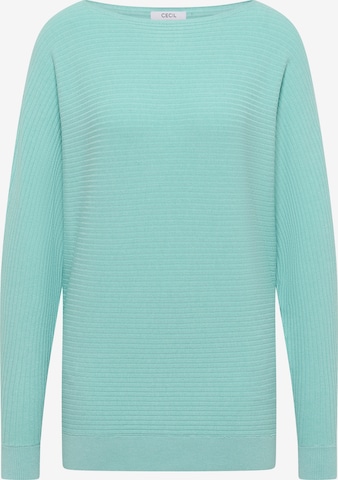 CECIL Pullover ' Dolman' in Blau: Vorderseite