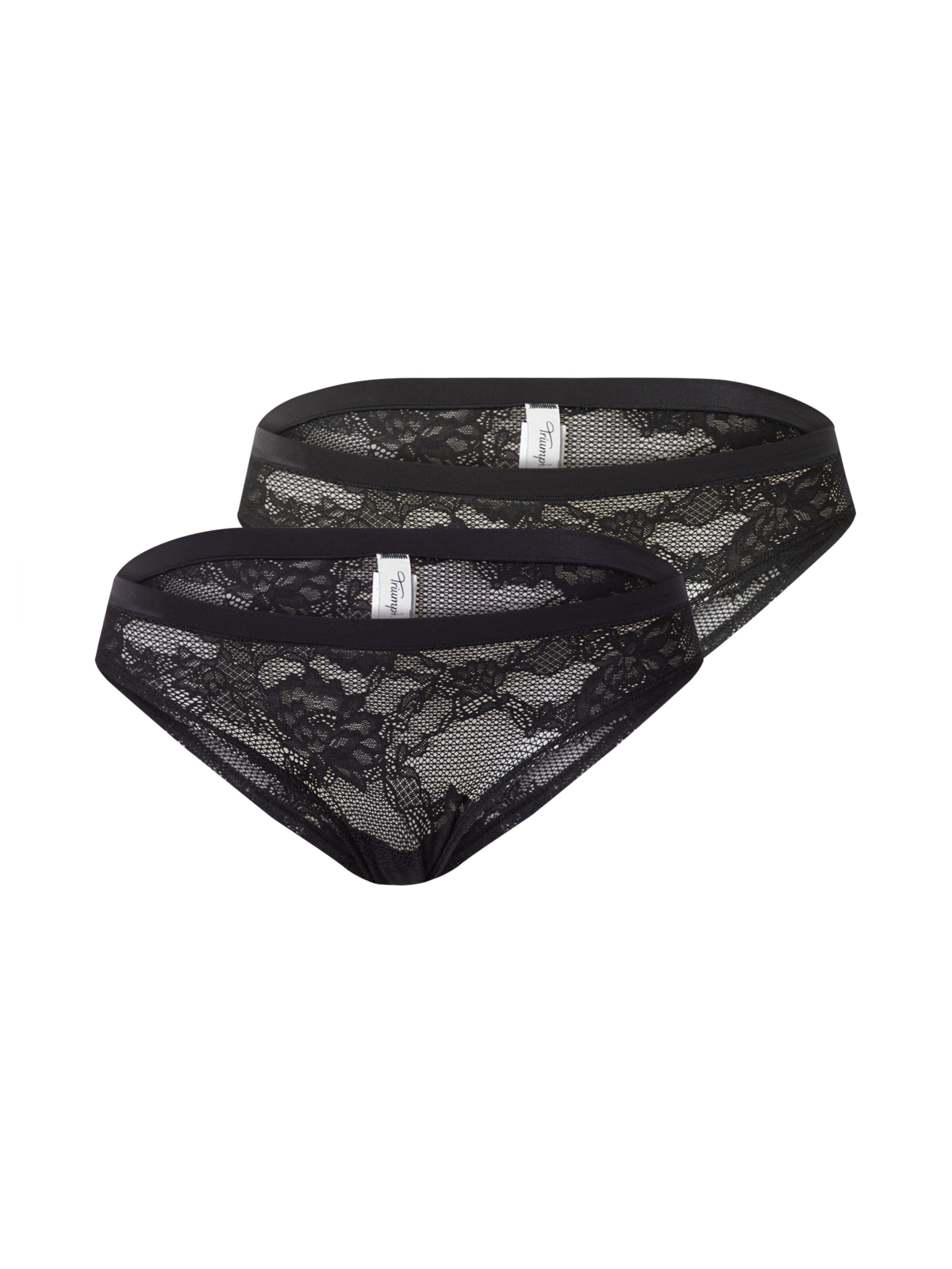 TRIUMPH Слип в черно: отпред