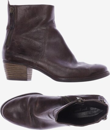 Paul Green Dress Boots in 37 in Brown: front