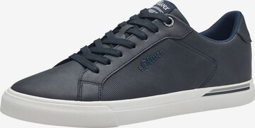 s.Oliver Sneakers laag in Blauw: voorkant