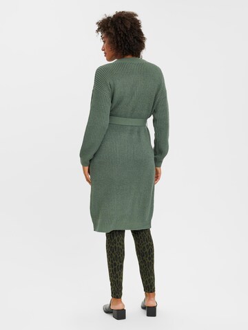 Vero Moda Maternity Плетена жилетка 'SAYLA' в зелено