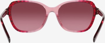 Lunettes de soleil COACH en rouge