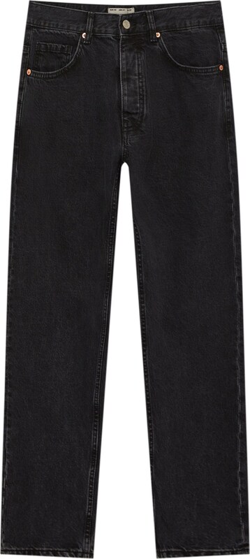 Pull&Bear Regular Jeans in Schwarz IV7247 Pull&Bear Regular Jeans in Schwarz IV7247