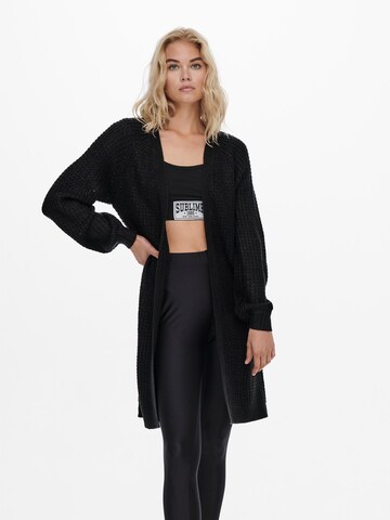 Cardigan 'Matilda' ONLY en noir : devant