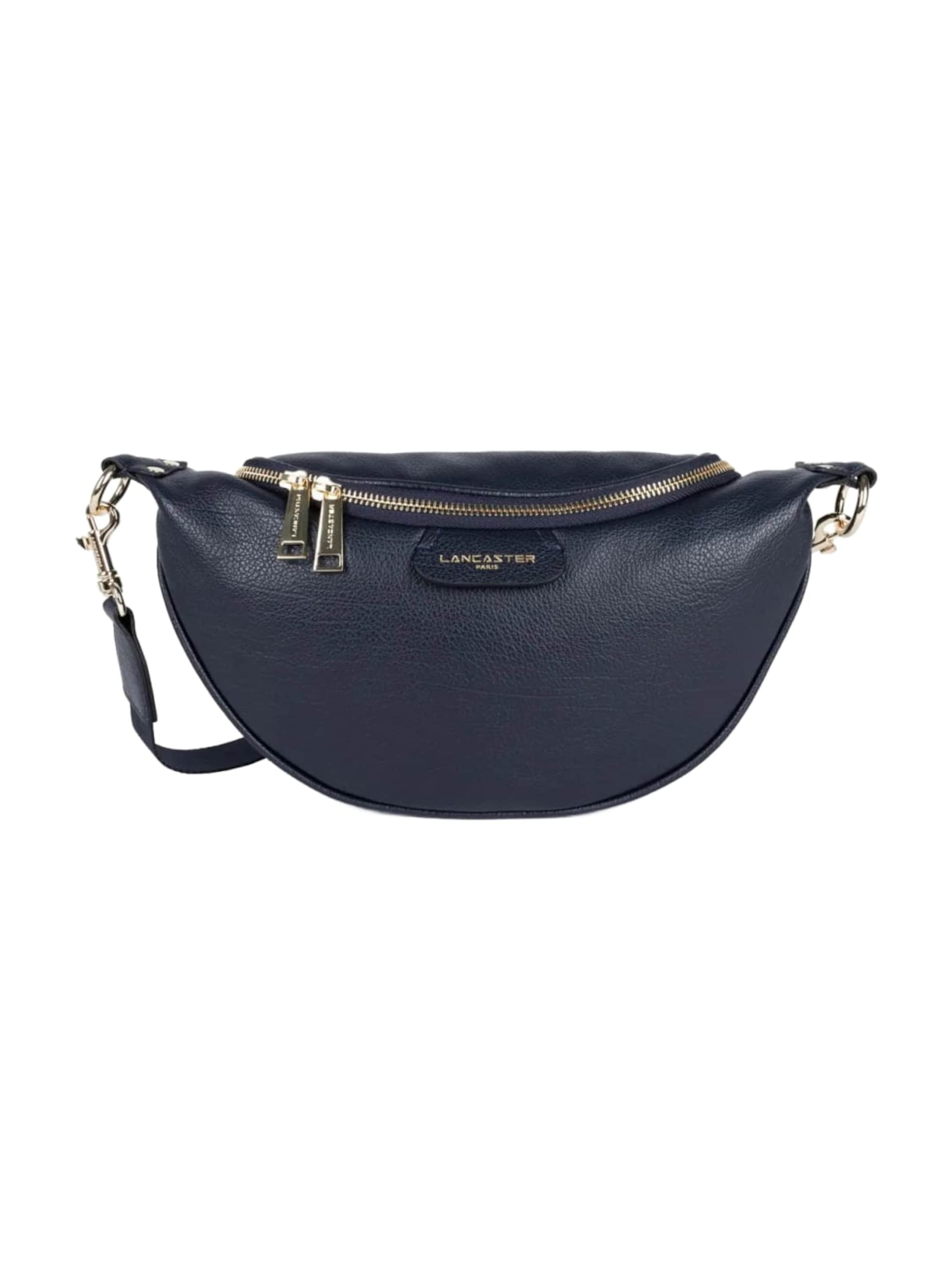 Marsupio 'Lancaster Sac banane Zippé Dune Bleu Foncé' di LANCASTER Paris in blu: frontale