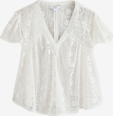 Next Pusero värissä valkoinen: etupuoli