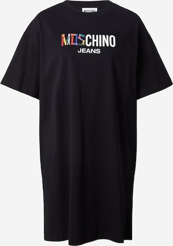 Moschino JeansHaljina - crna boja: prednji dio