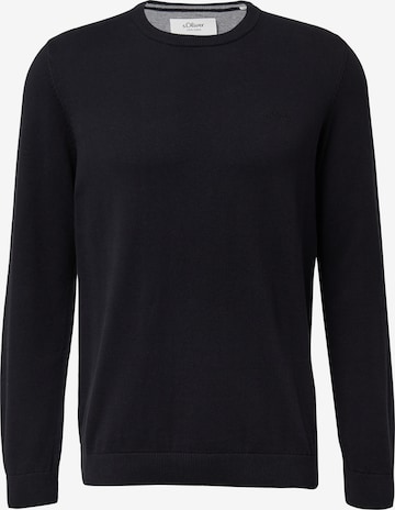 Pullover di s.Oliver in nero: frontale
