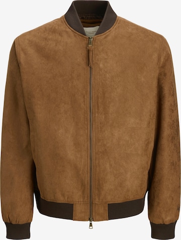 JACK & JONES Between-Season Jacket 'JORNANTUCKET' in Brown: front
