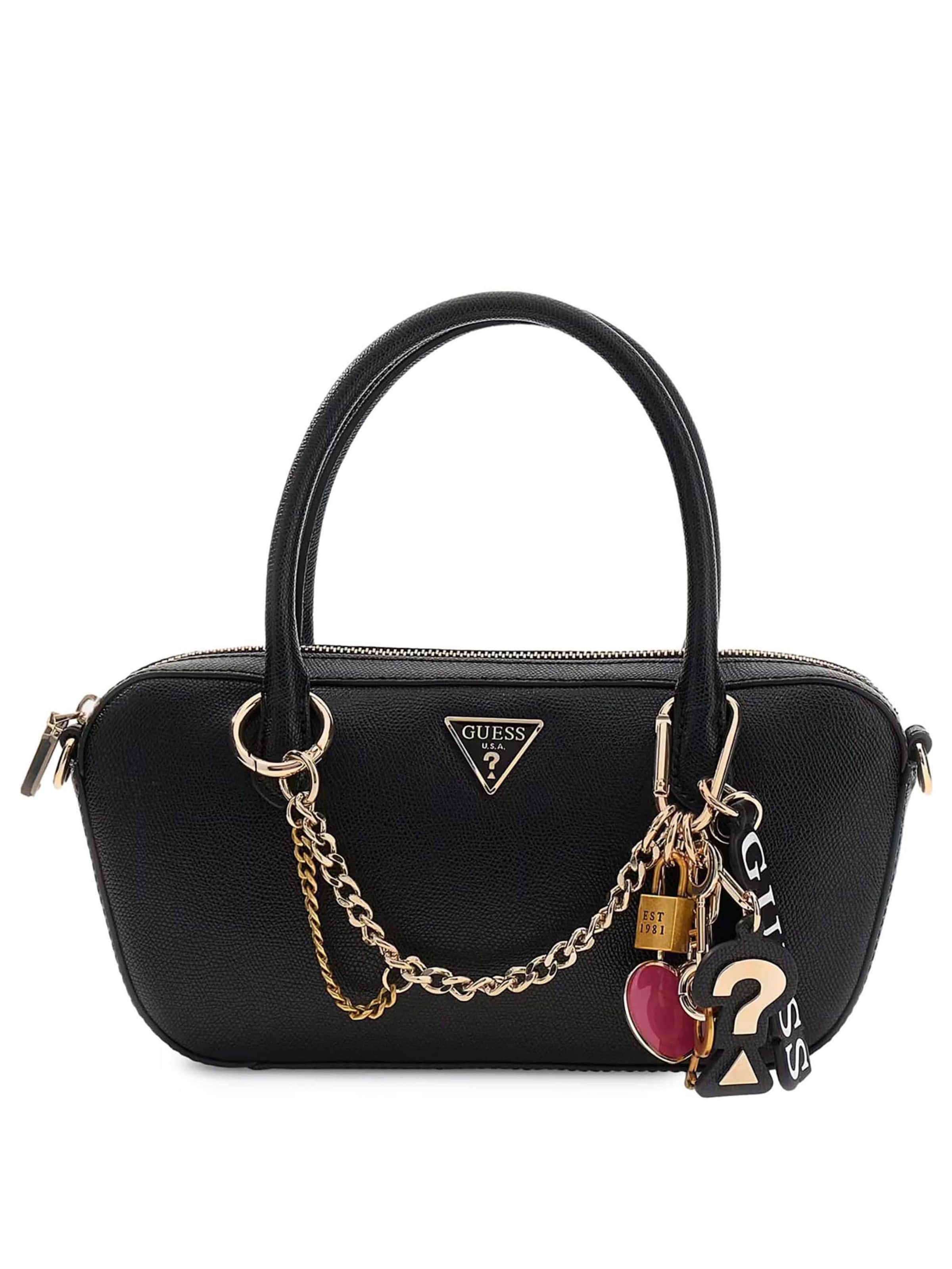 Sacs à main GUESS en noir : devant