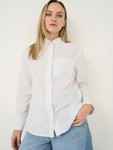 Camomilla Italia Blouse 'Caya' in Wit: voorkant