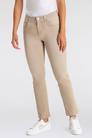 Angels Boot cut Jeans in Beige: front