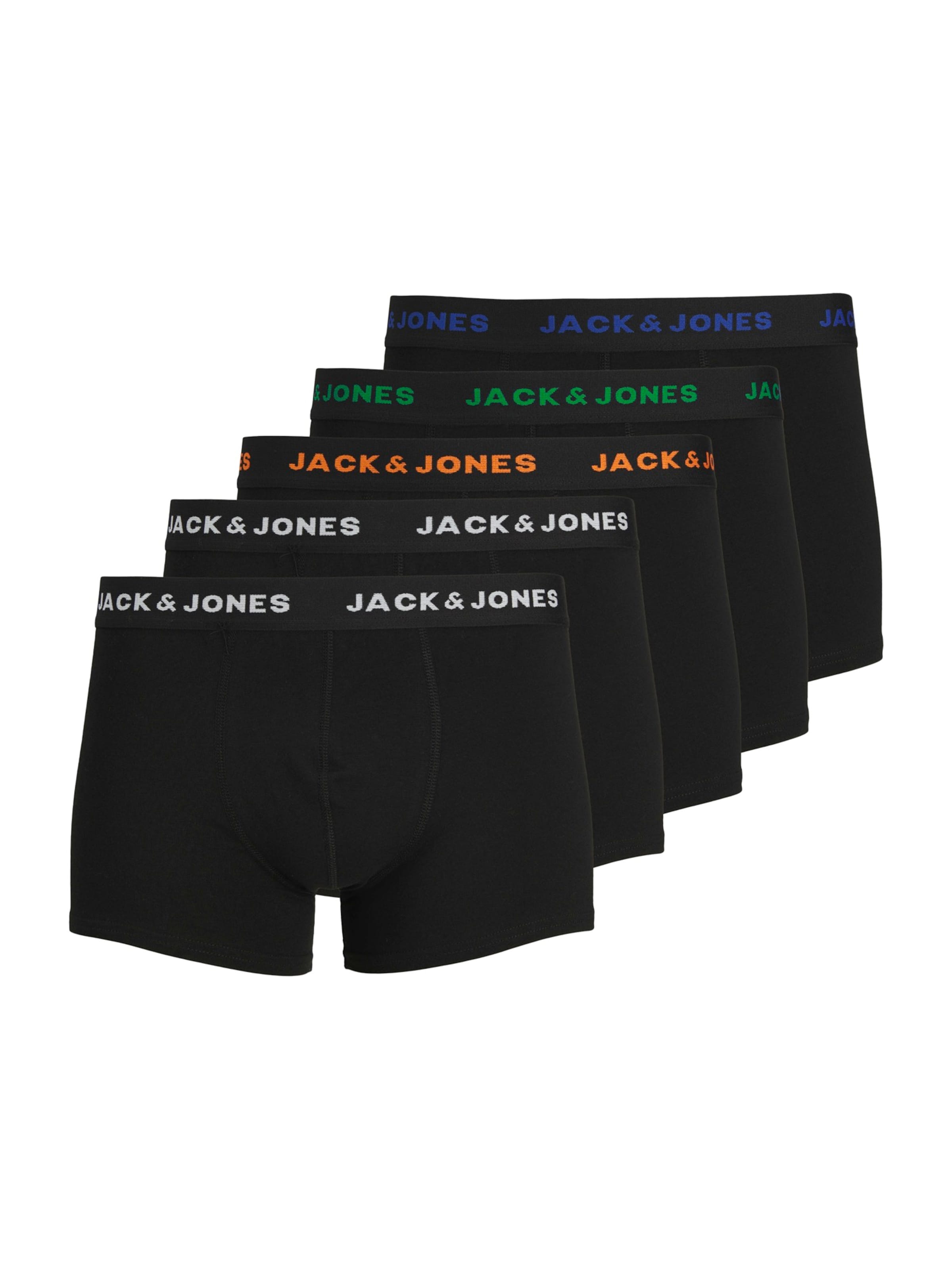 Boxeri 'JACBLACK FRIDAY' de la JACK & JONES pe negru: față