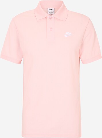 Nike Sportswear Poloshirt in Pink: predná strana