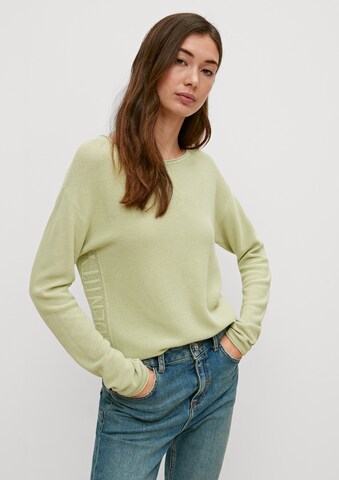 comma casual identity Sweater in Green: front