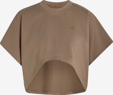 T-shirt fonctionnel 'PrimeLift' ADIDAS PERFORMANCE en beige : devant